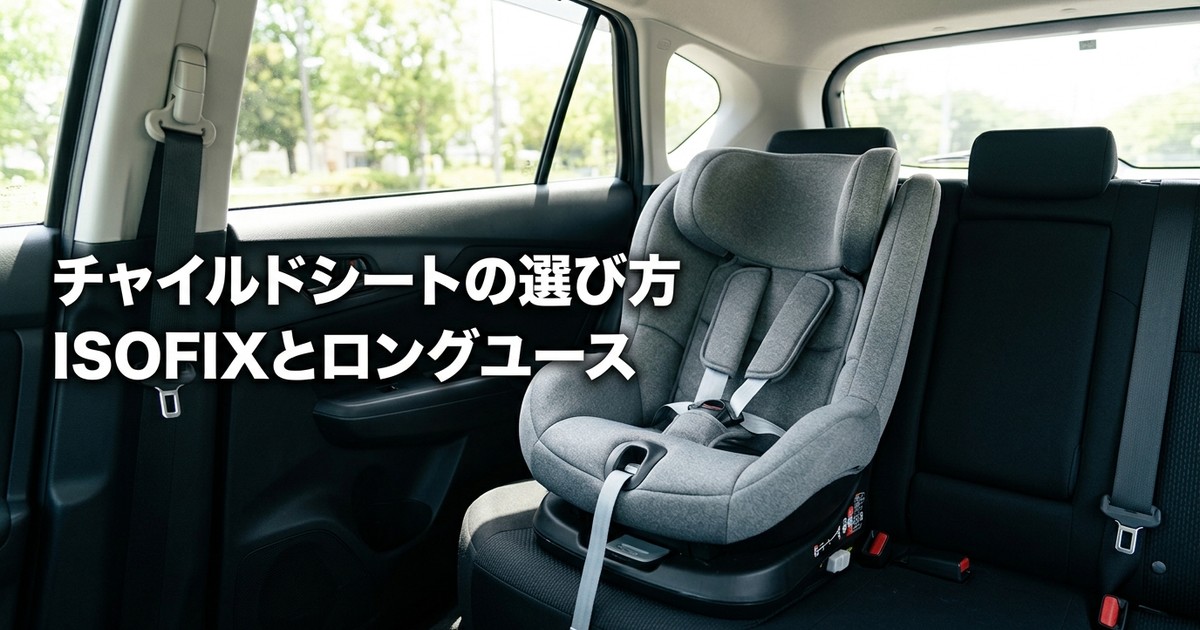 チャイルドシート おすすめ3選【2026年】ISOFIX・ロングユース・コスパで選ぶ安全設計の比較