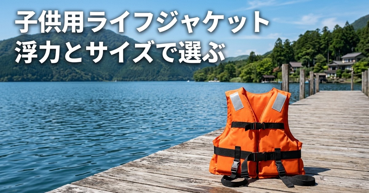 子供用ライフジャケット おすすめ2選【2026年】浮力・サイズ・反射材で選ぶ安全のプロ基準